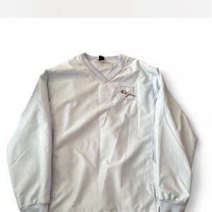 Light Blue V-Neck Pullover